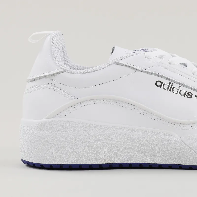 Adidas Skateboarding Liberty Cup Shoes White Blue Silver-2