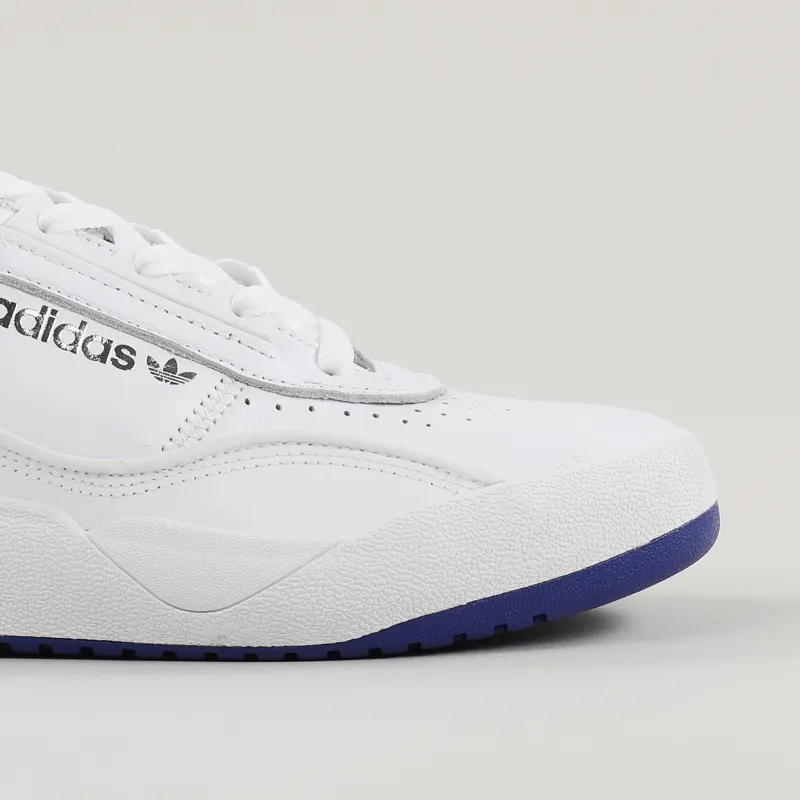 Adidas Skateboarding Liberty Cup Shoes White Blue Silver-3