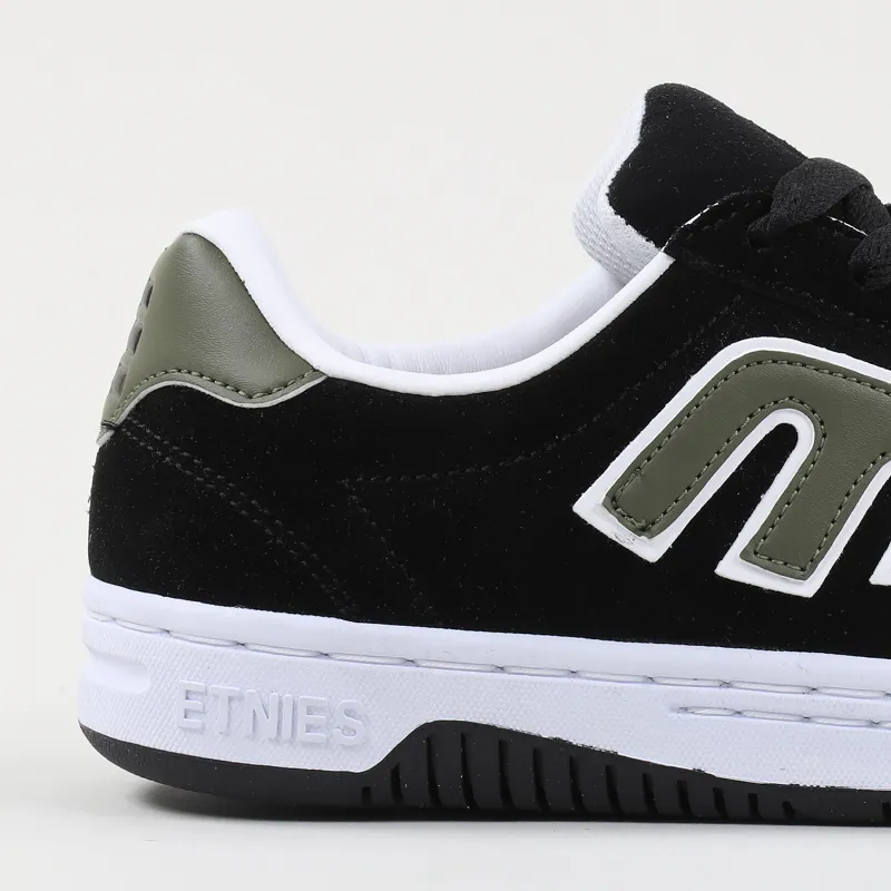 Etnies Locut Shoes Black Green White-1