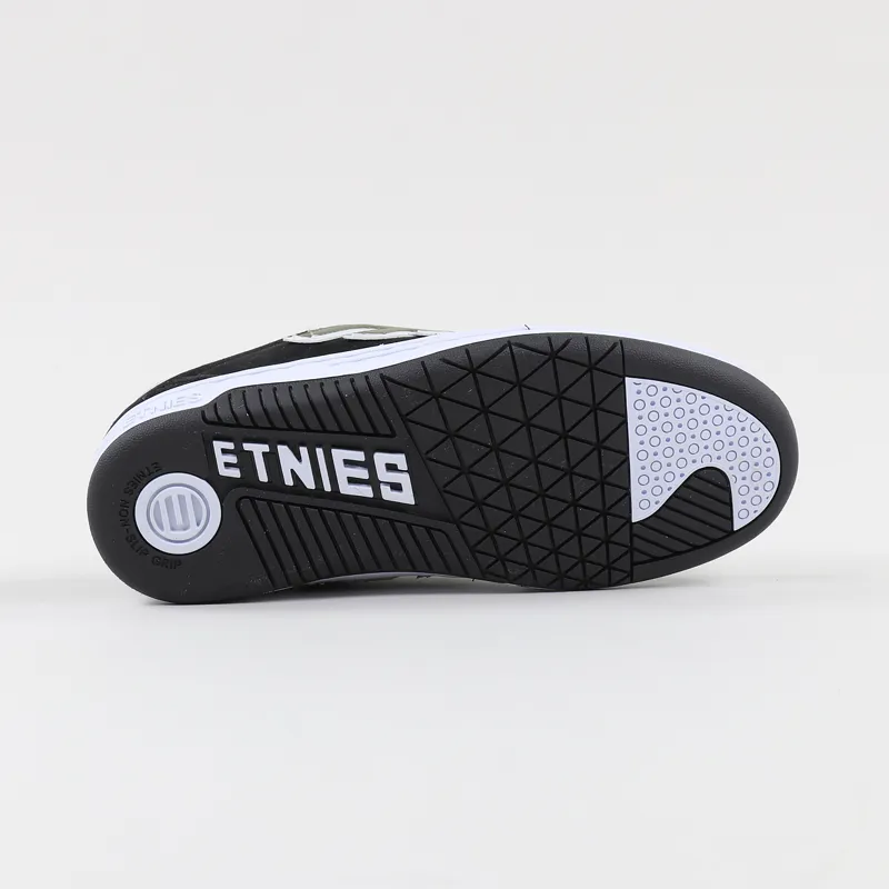 Etnies Locut Shoes Black Green White-8