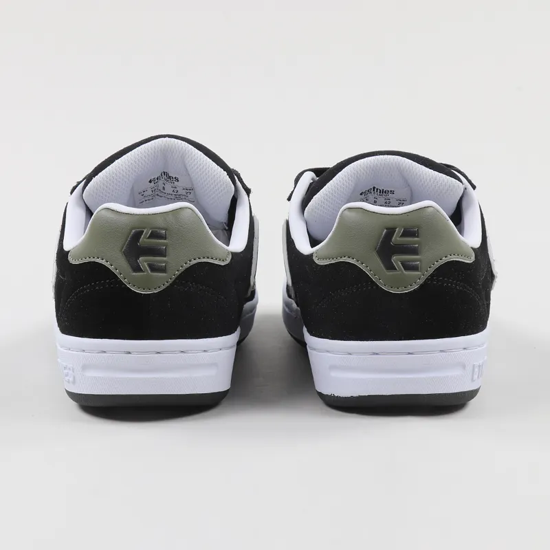 Etnies Locut Shoes Black Green White-7