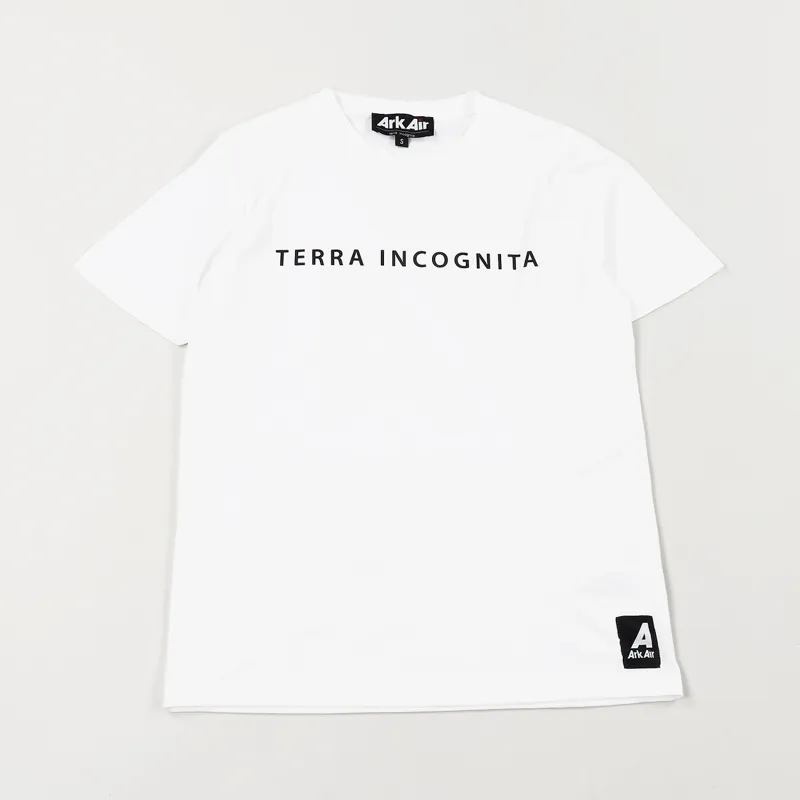 Ark Air Logo Printed T Shirt White-1