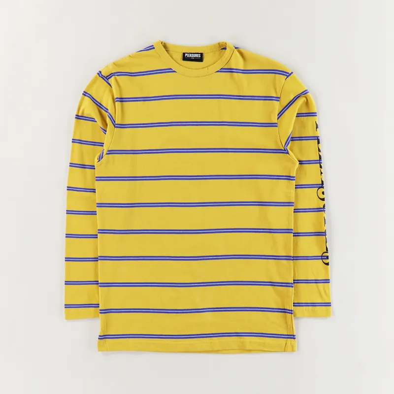 Pleasures striped shirt hotsell