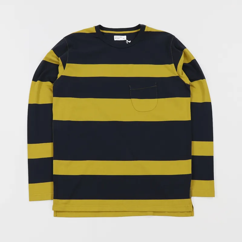 Universal Works Long Sleeve T Shirt Sunshine