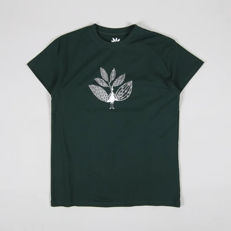 Magenta Peacock T Shirt Green