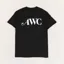 Avenue Wave Club Manuscript T Shirt Black