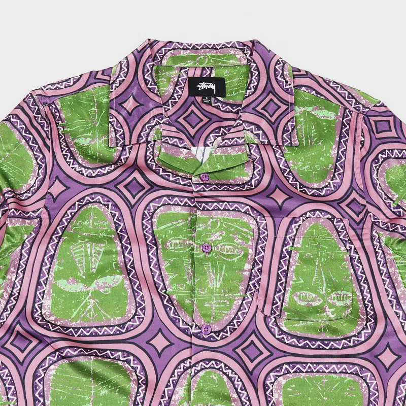 Stussy Mask Shirt Pink-1