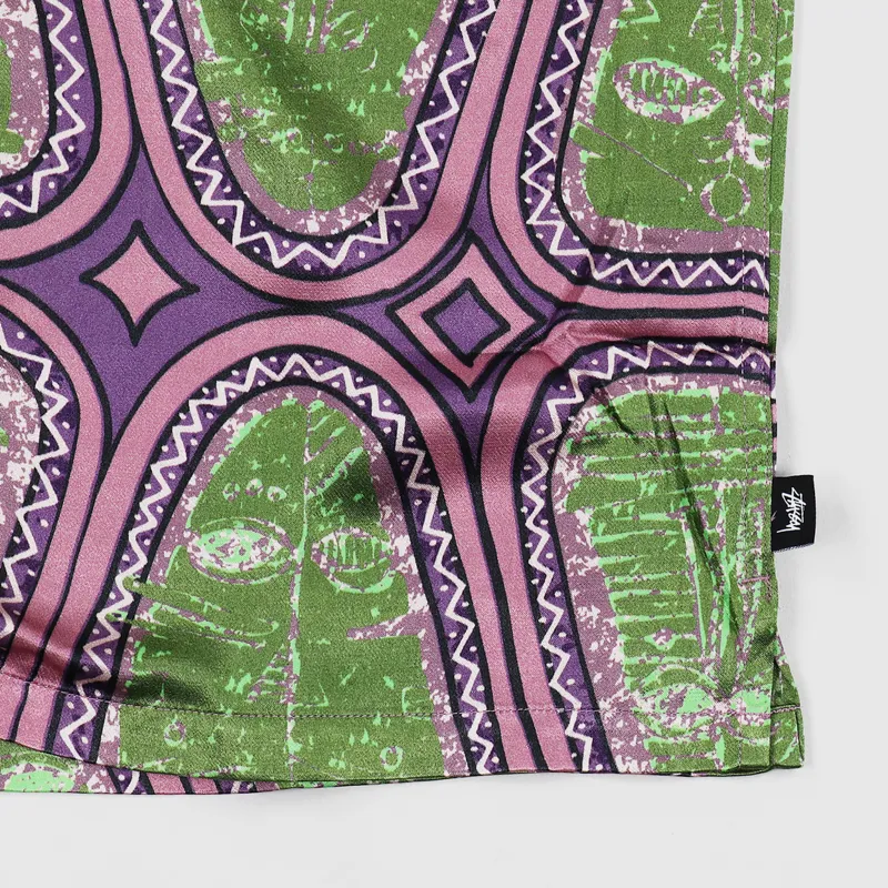 Stussy Mask Shirt Pink-2