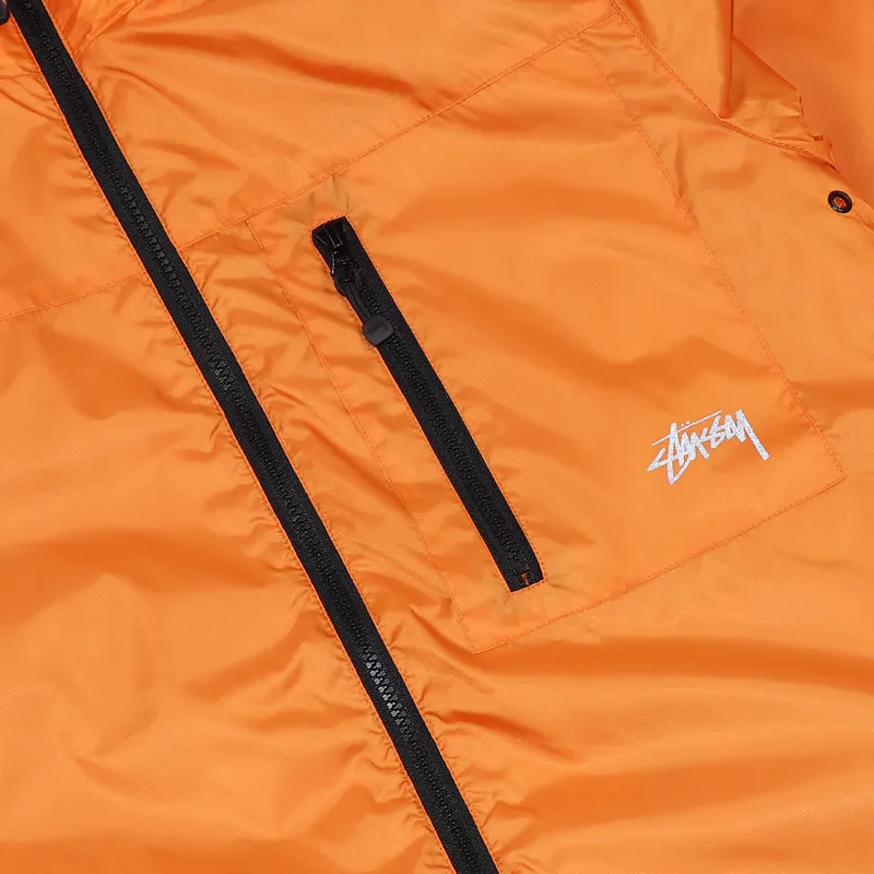 Stussy Micro Rip Jacket Orange-4