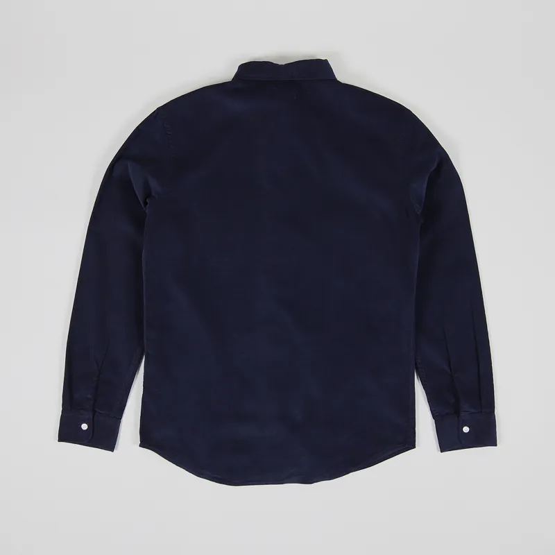 Edwin Minimal Shirt Navy-4