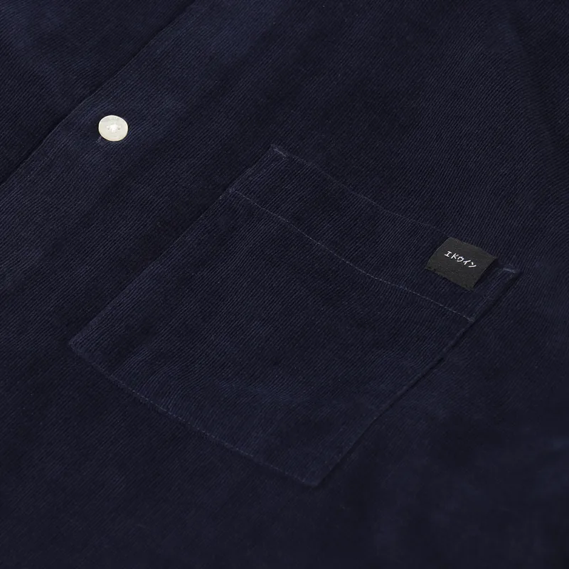 Edwin Minimal Shirt Navy-2