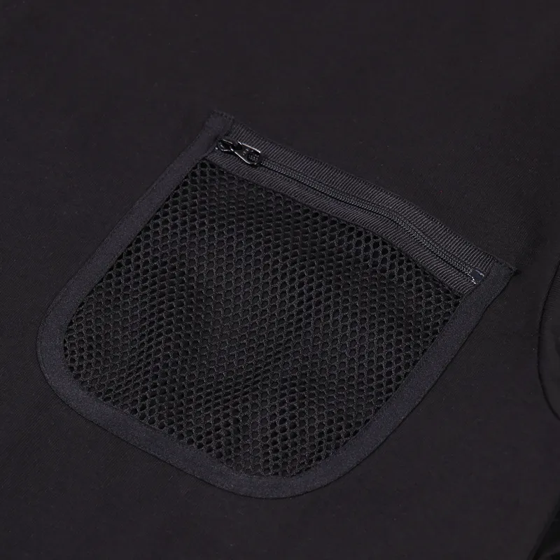 Carhartt WIP Military Mesh Pocket T Shirt Black-1