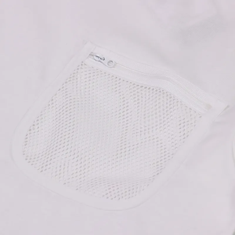 Carhartt WIP Military Mesh Pocket T Shirt White-3