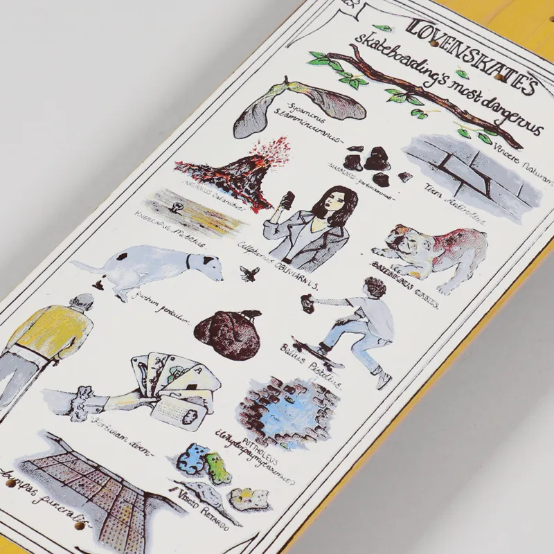 Lovenskate Most Dangerous Deck 8 Inch-2