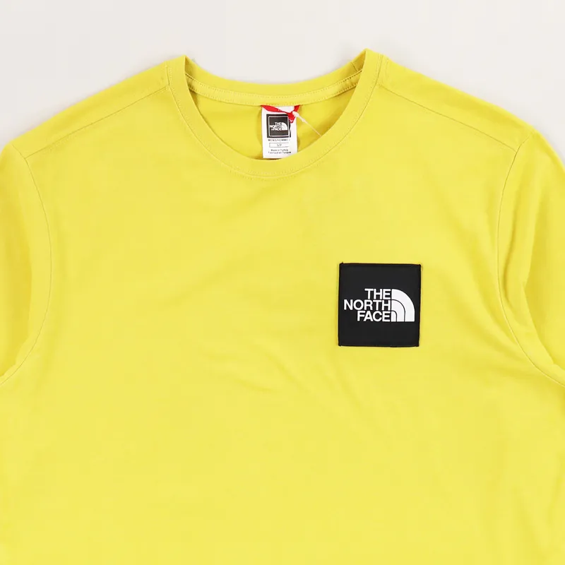 The North Face Masters Of Stone T Shirt Bamboo Yellow-2