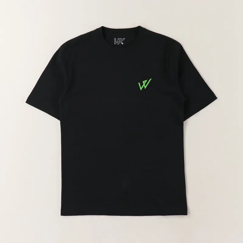 Wayward London Nations Wamaica T Shirt Black-1