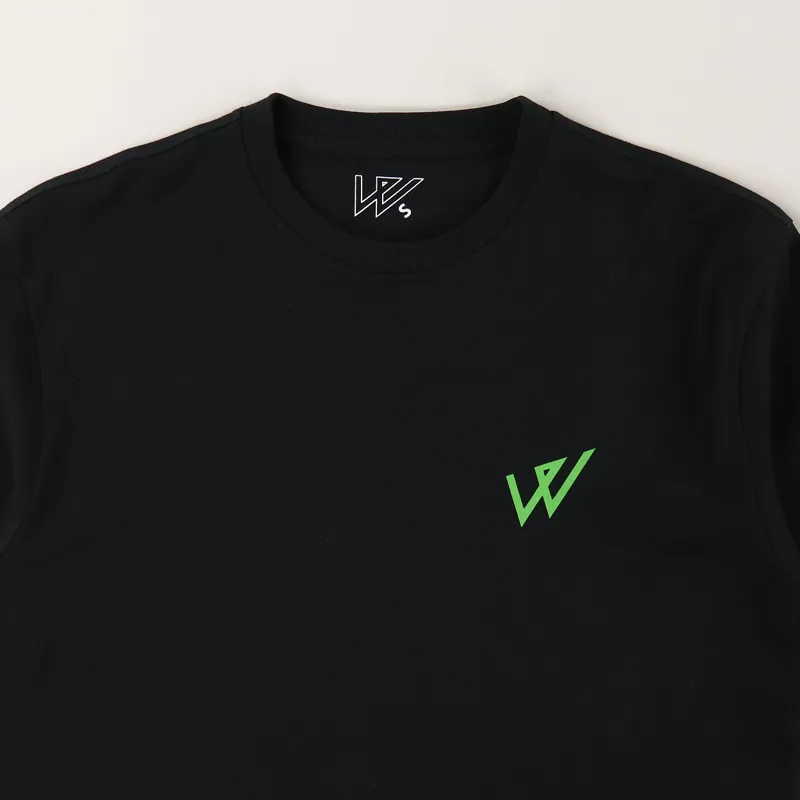 Wayward London Nations Wamaica T Shirt Black-2