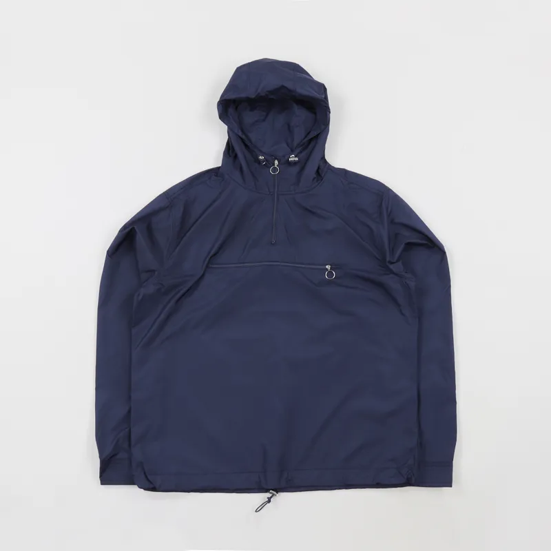 Navy blue pullover jacket on sale