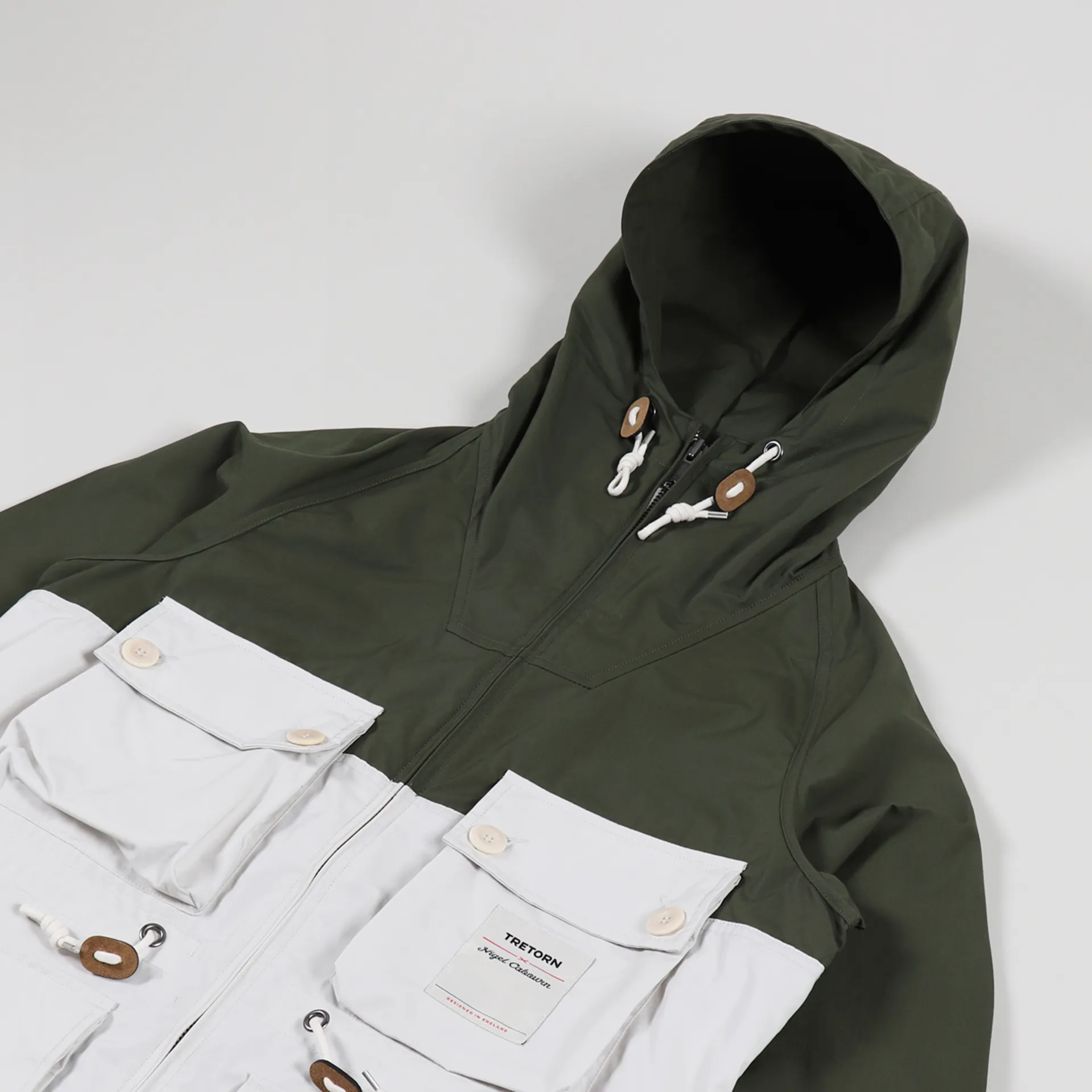 Tretorn x Nigel Cabourn Jacket White Stone