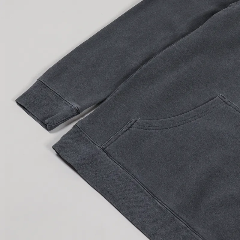 Call Me 917 Racer Pullover Hoodie Washed Black-5