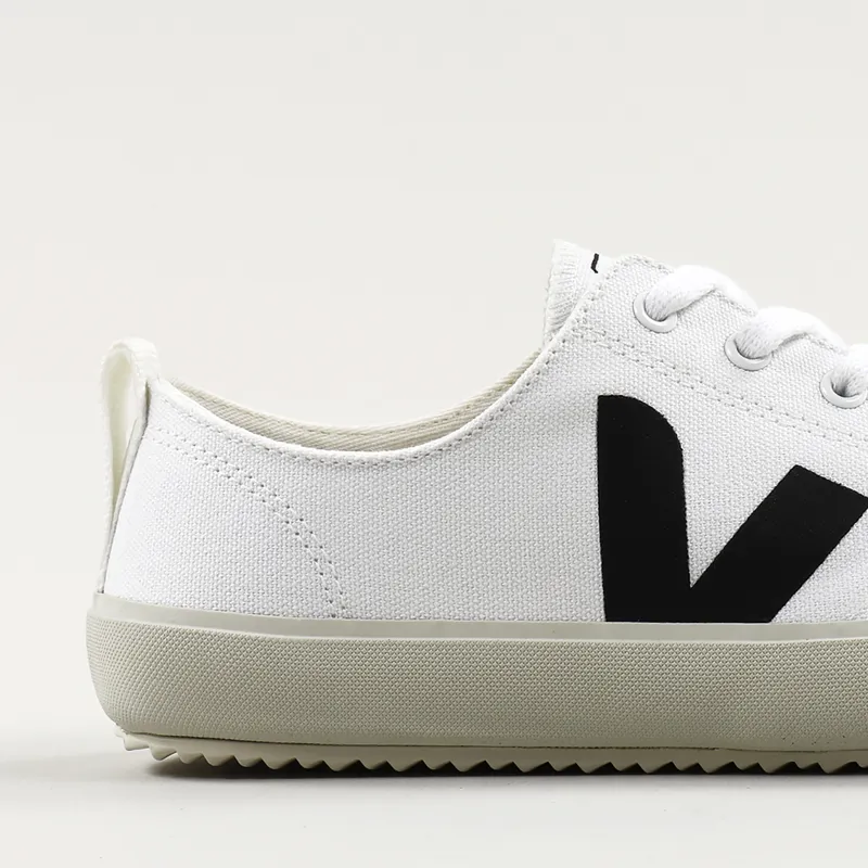 Veja Nova Canvas Shoes White Black-1