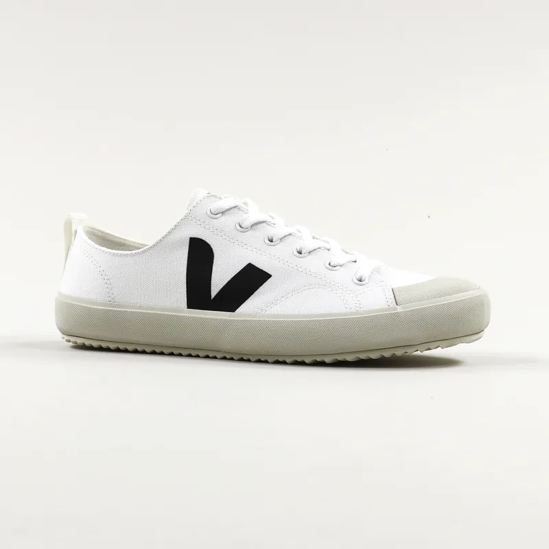 Veja Nova Canvas Shoes White Black-4
