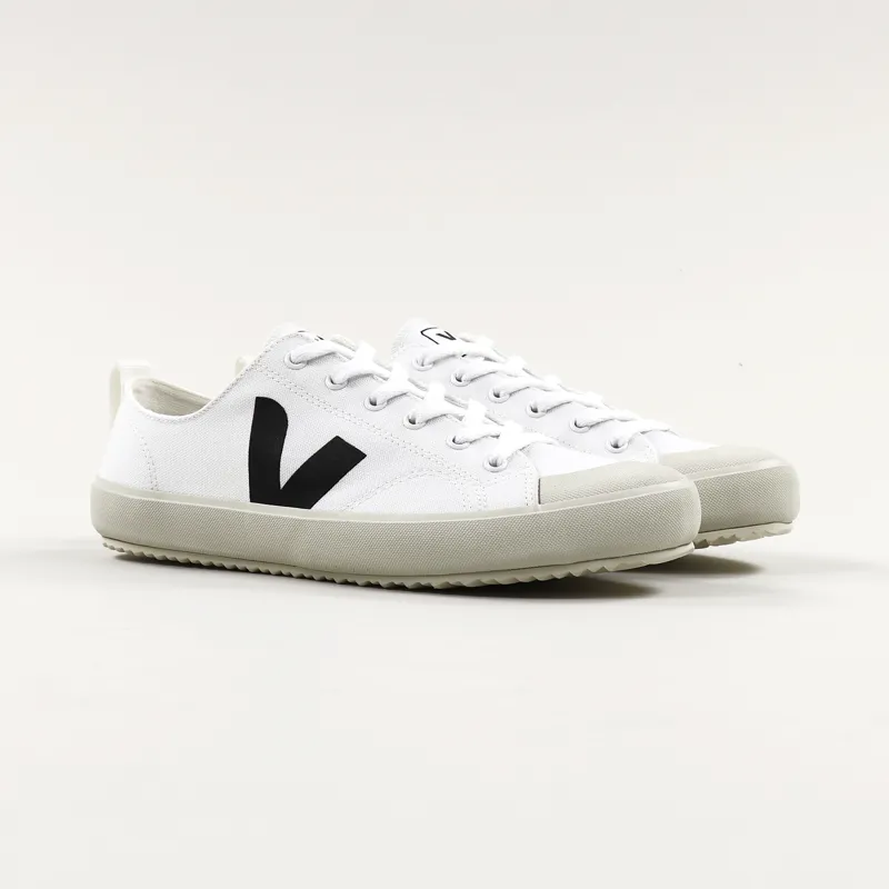 Veja Nova Canvas Shoes White Black-3
