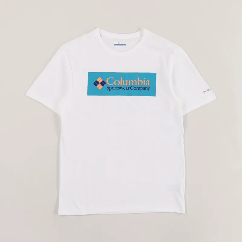 Columbia North Cascades T Shirt White Clear Water