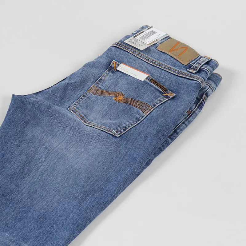 Nudie Jeans Lean Dean Lost Orange-3