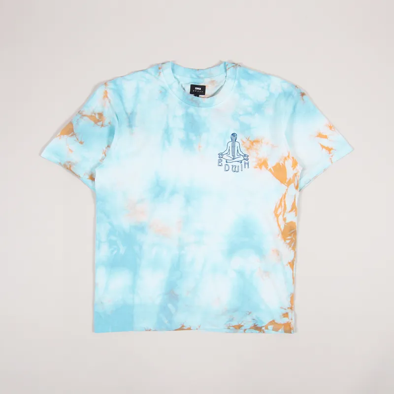 Edwin Meditation 2 T Shirt Angel Blue Cantaloupe