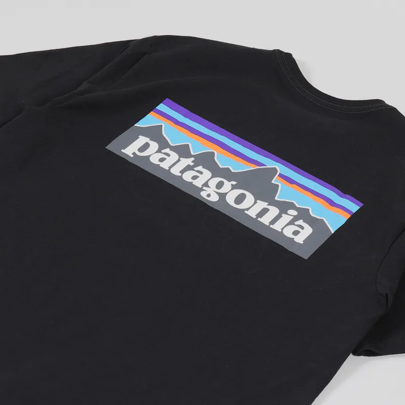 Patagonia P-6 Logo Responsibili-Tee Black-2