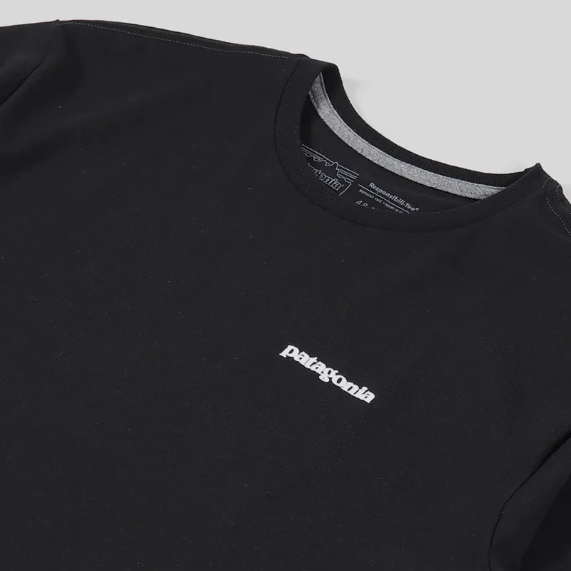 Patagonia P-6 Logo Responsibili-Tee Black-3