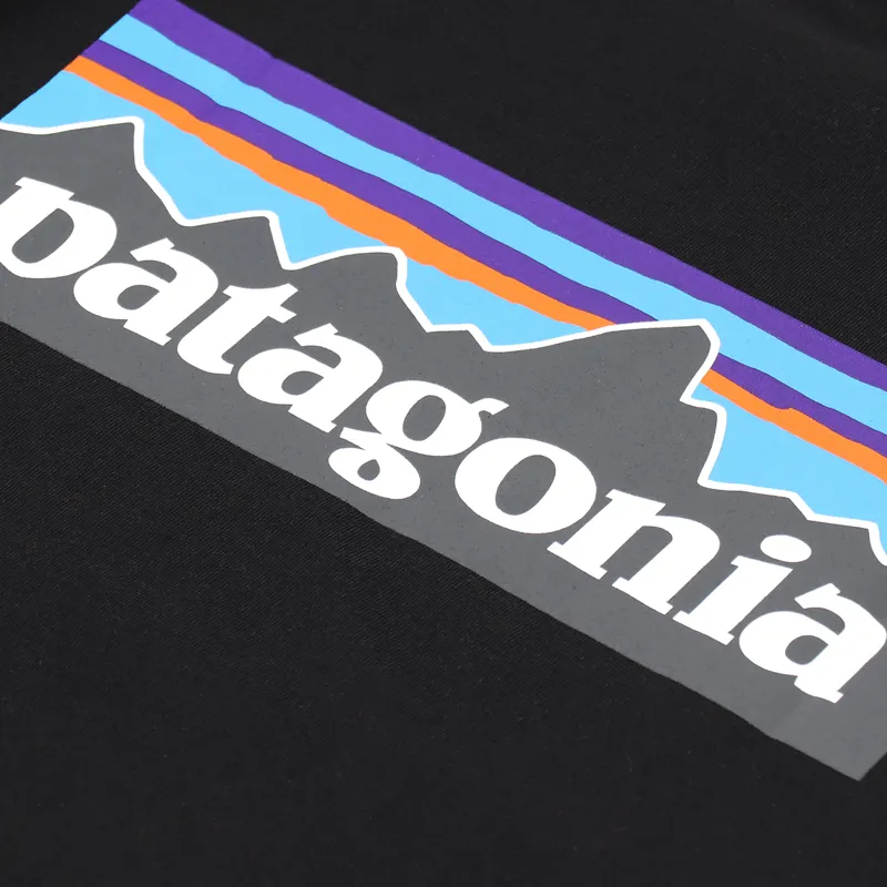Patagonia P-6 Logo Responsibili-Tee Black-4