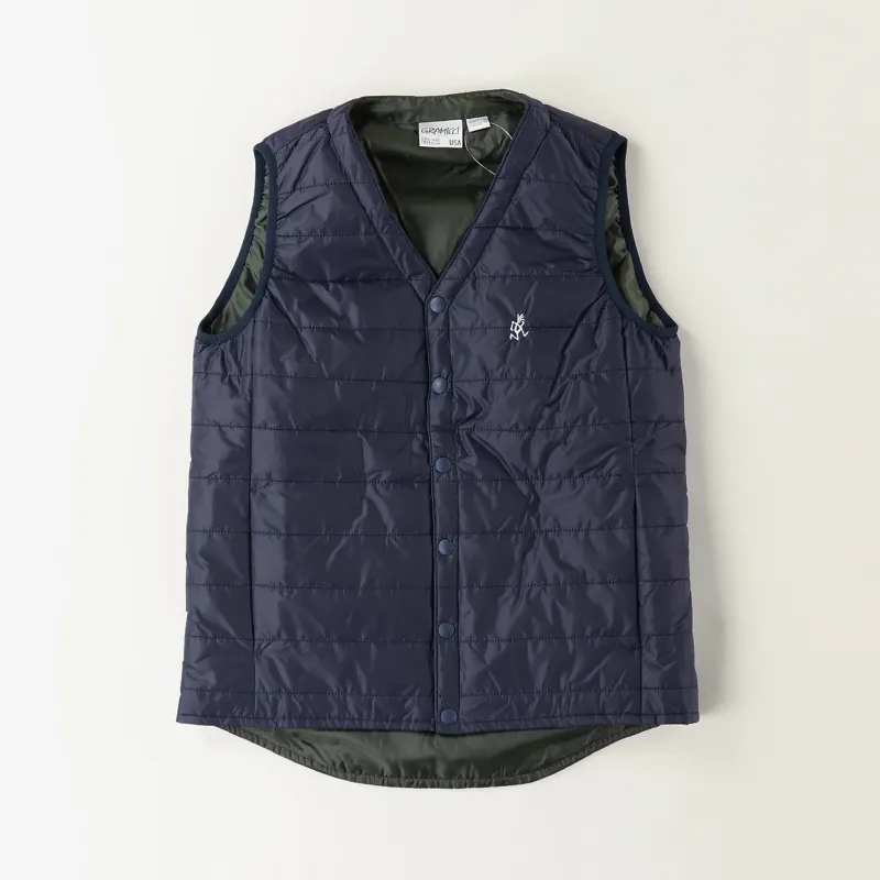 Gramicci Padding Vest Navy
