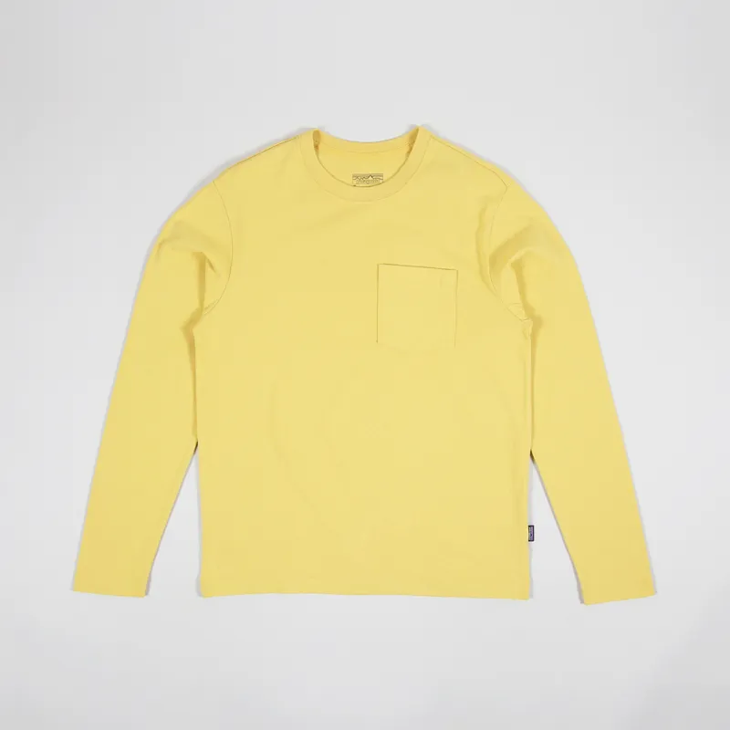 Yellow patagonia top long sleeve