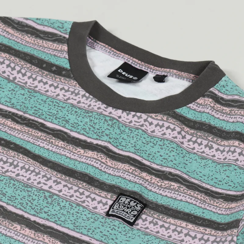 Deus Ex Machina Sunrise T Shirt Phantom Combo-2