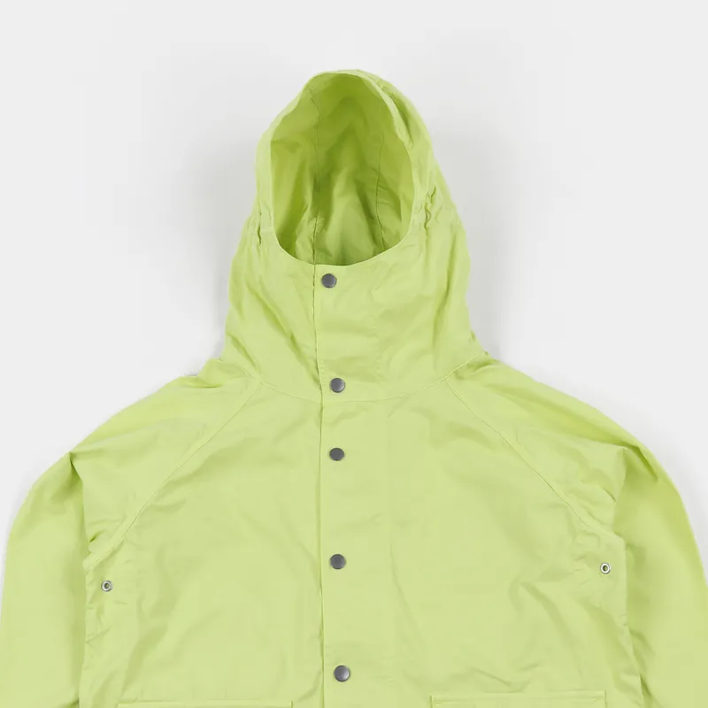 Albam Mens Lightweight Petham Parka Jacket Lemongrass Yellow