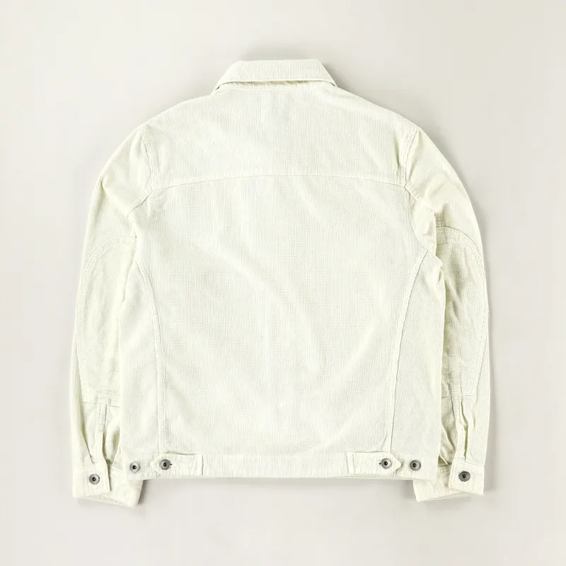 Antwort SWEAT TRUCKER JACKET - ECRU MACK TWILL TRUCKER