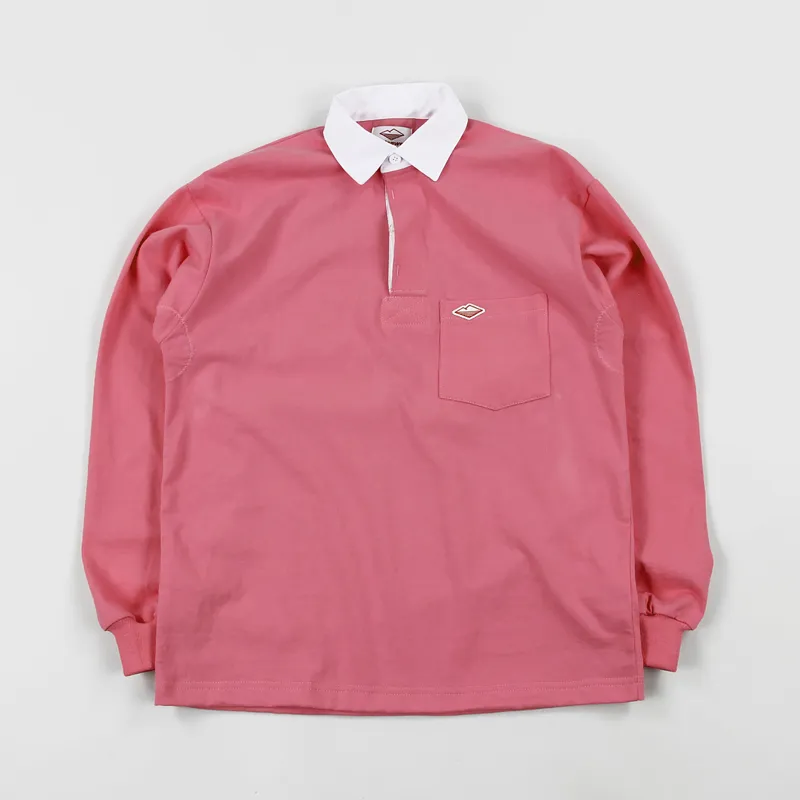 Battenwear Pocket Rugby Shirt Pink