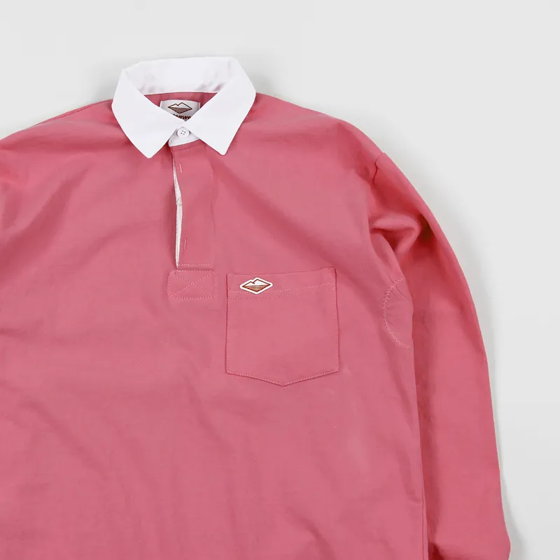 Battenwear Pocket Rugby Shirt Pink-2
