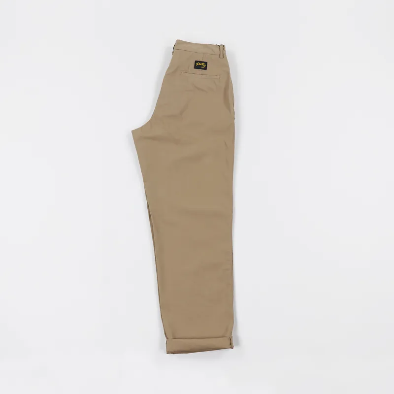 Stan Ray Pleated Chino Break Sand-2