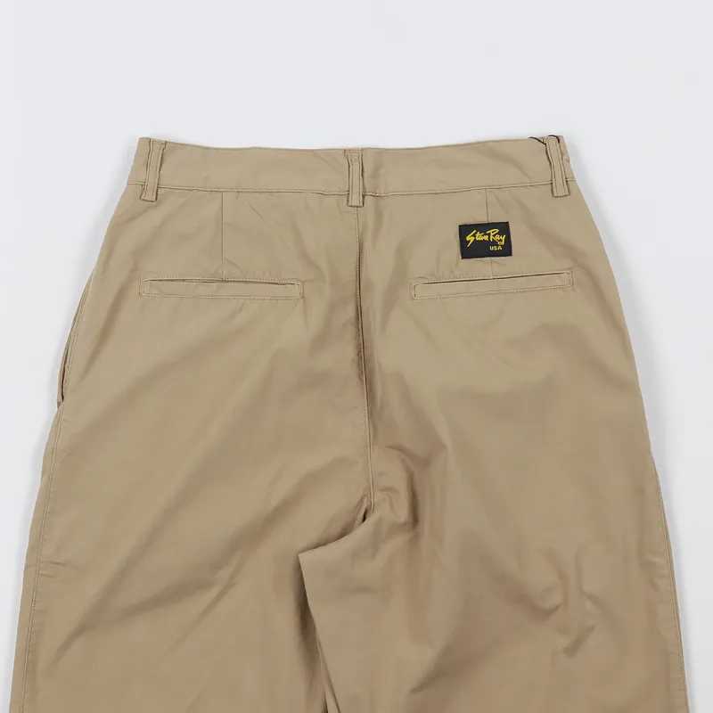 Stan Ray Pleated Chino Break Sand-5