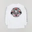 Thrasher x Independent Pentagram Cross Long Sleeve T Shirt White