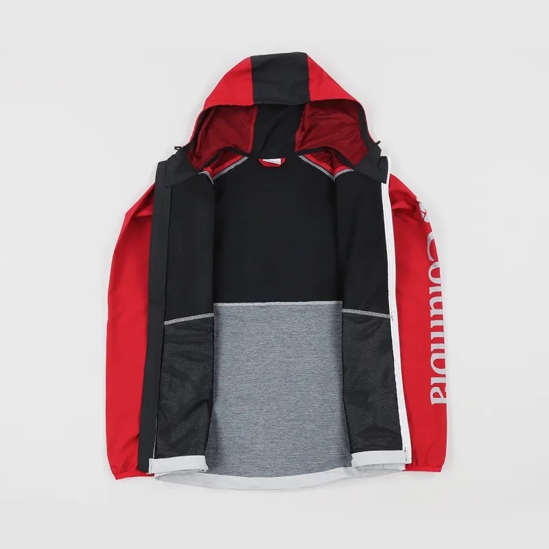Columbia Panther Creek Jacket Cool Grey Black Mountain Red-3