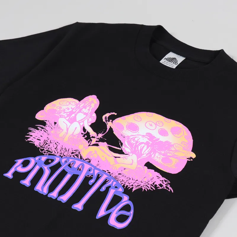 PRMTVO Smokey Day T Shirt Black-1