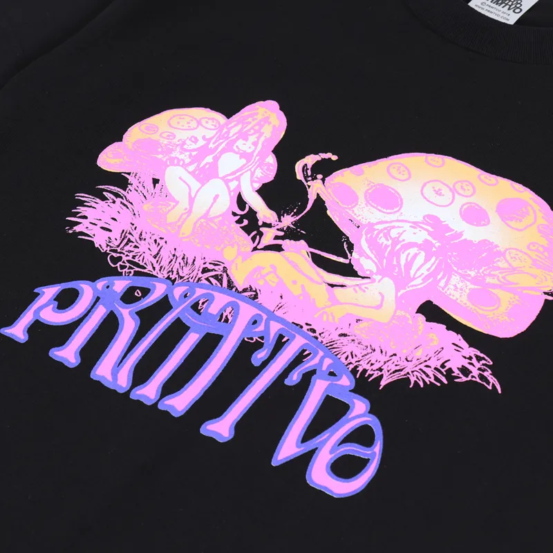 PRMTVO Smokey Day T Shirt Black-2