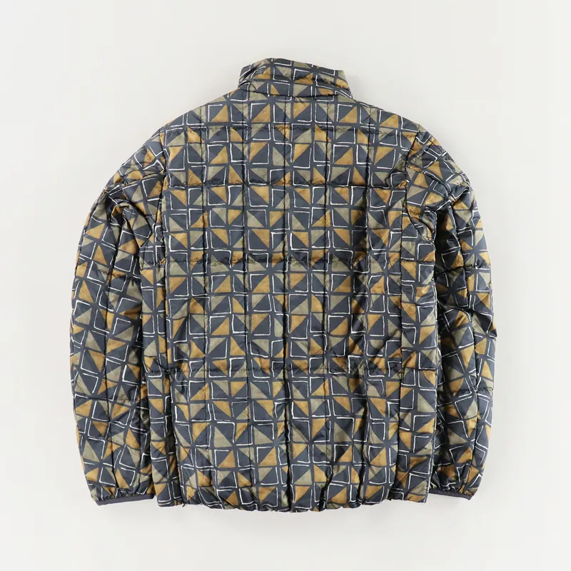 Snow Peak Printed Recycled Middle Down Jacket Khaki-5