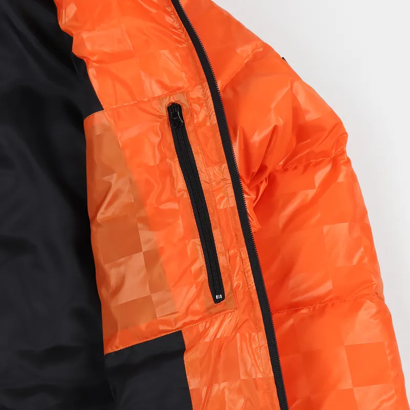 Stussy Puffer Jacket Orange-4