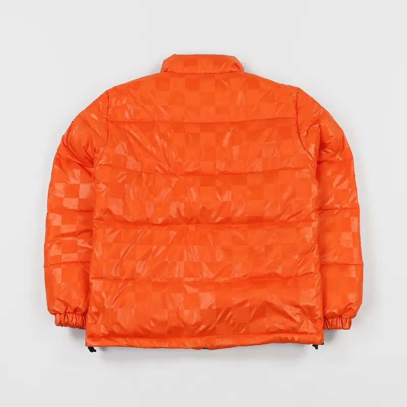 Stussy Puffer Jacket Orange-5