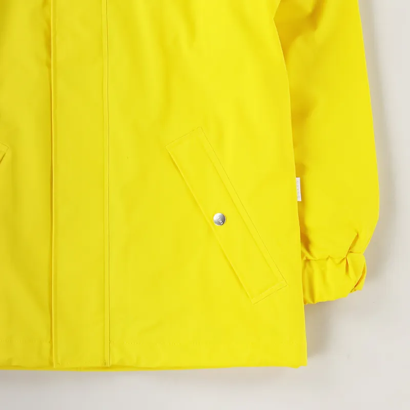 Rains Quilted Waterproof Parka Yellow-5